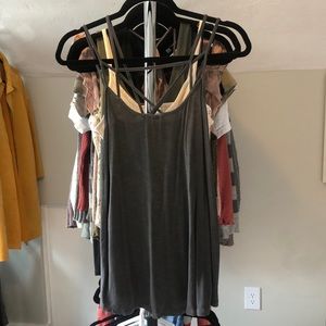 American Eagle Multi Strap Tank Top